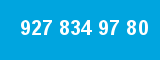 927 834 97 80 927 834 97 80
